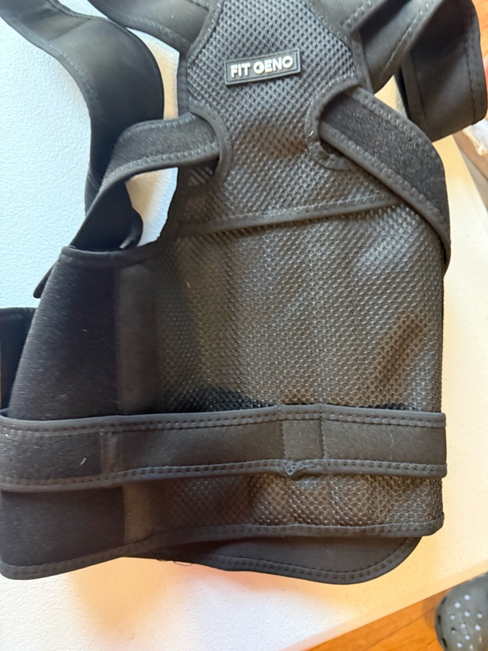Women's Black Posture Corrector Support Brace